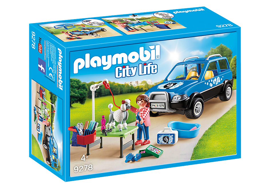 Mobile Pet Groomer 9278 Playmobil® Northern Europe Norway Mobile Pet Groomer 9278 Playmobil® Northern Europe Norway
